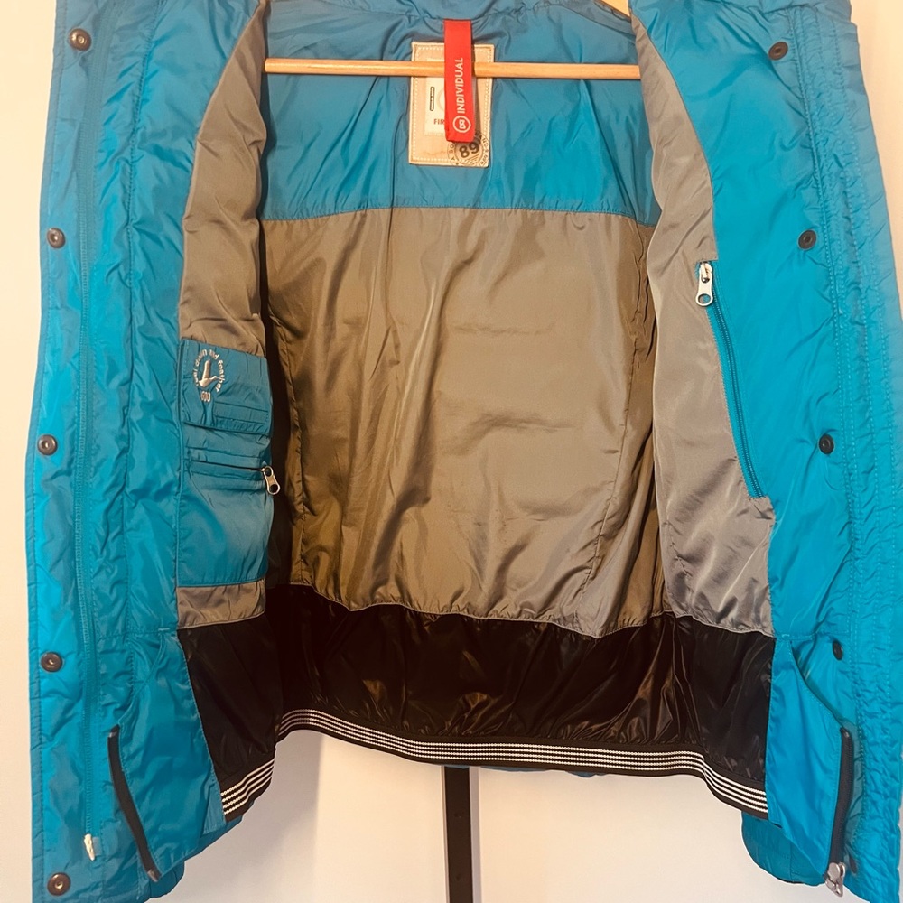 Bogner - fire & ice | Blue Ski Jacket with Real Fur Hood - Picture 3 of 5